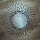 Mirror rattan 35x35cm