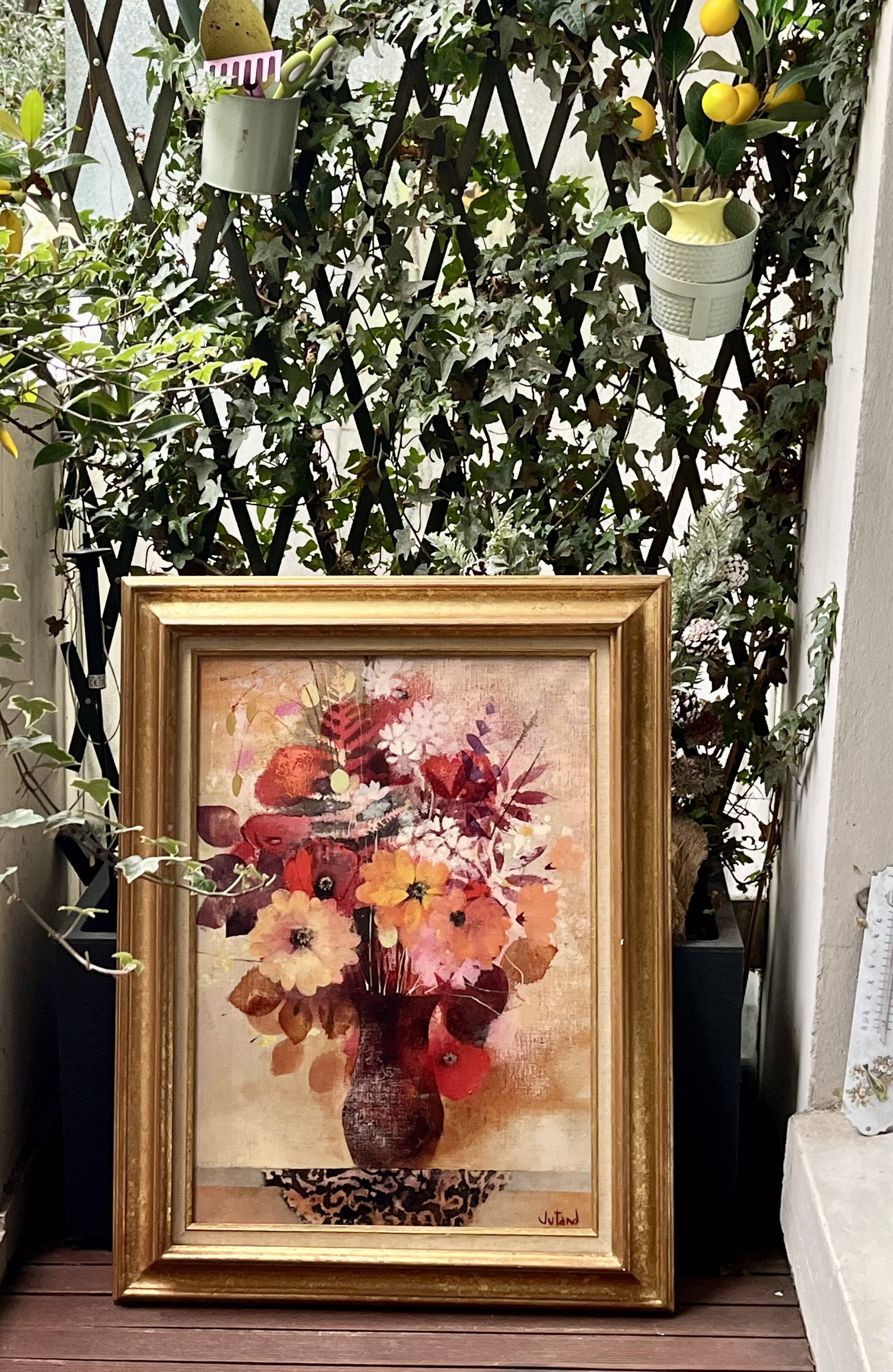 Signed oil painting - Pierre Jutand - Still life