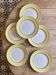 Set of 6 vintage flat plates Moulin des Loups