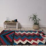 Boucherouite striped Kilim