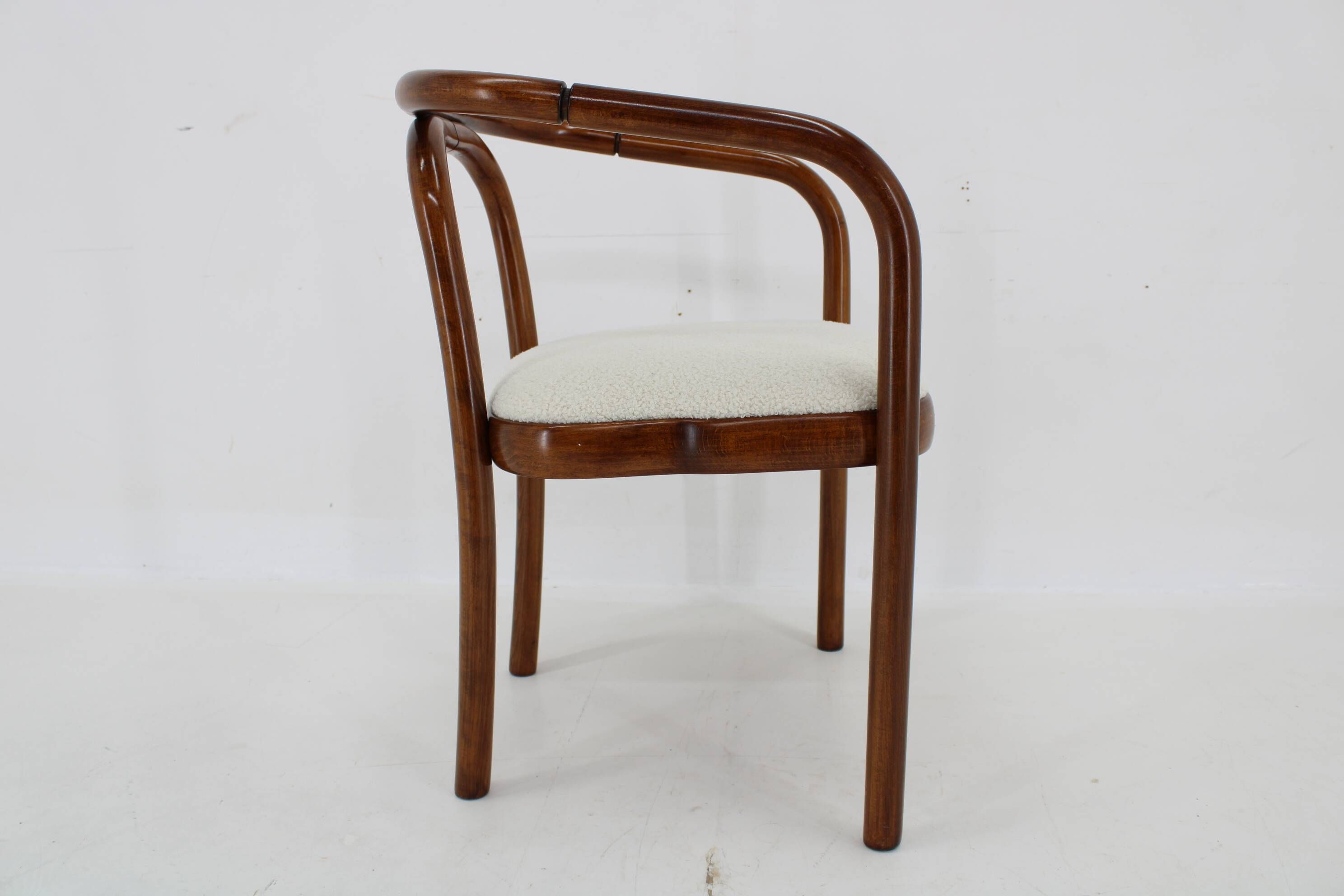 1970s antonin suman set of four dining chair by ton