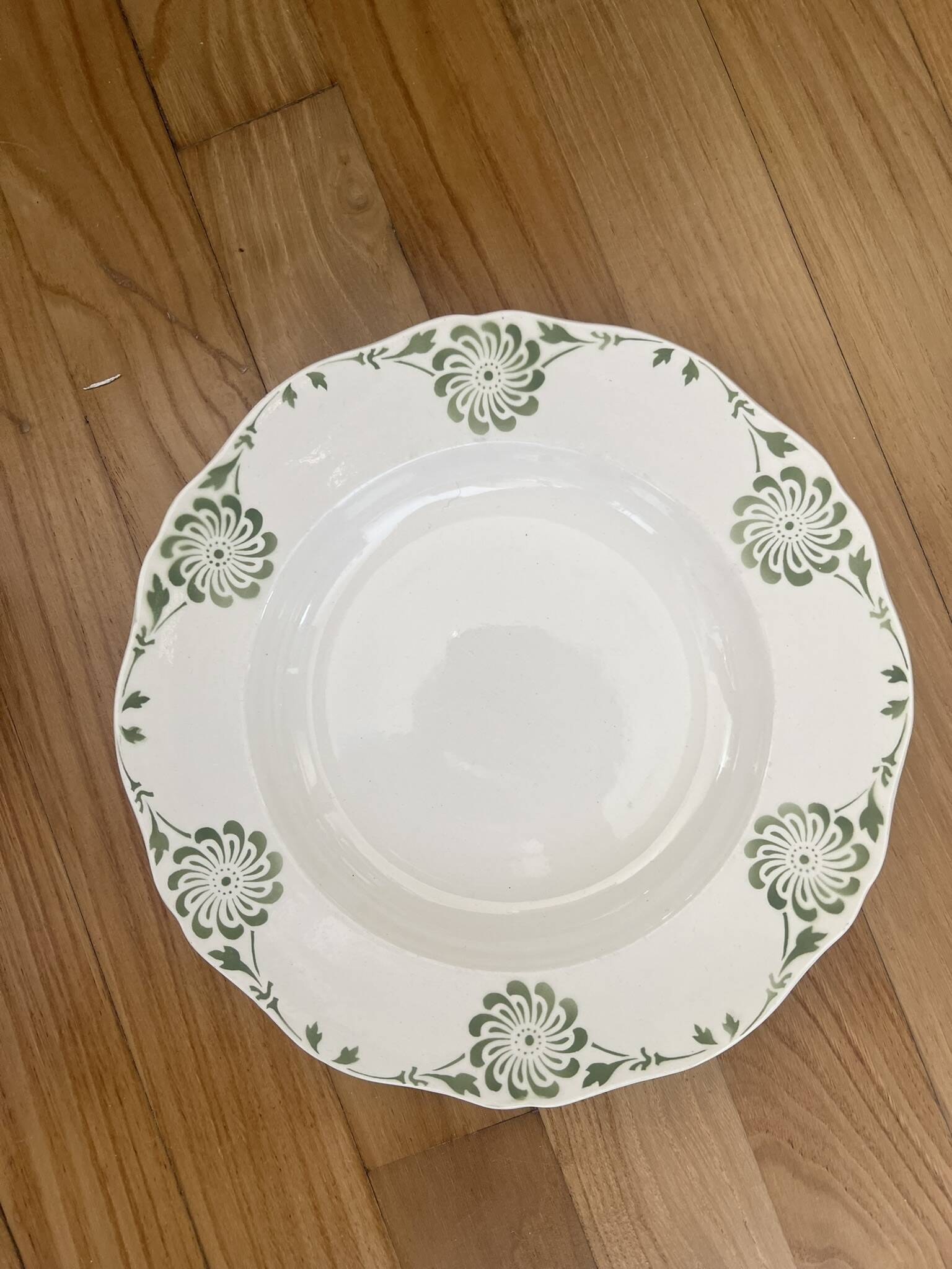 Glasgow Lunéville deep plate
