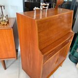 Vintage Jentique teak secretary desk