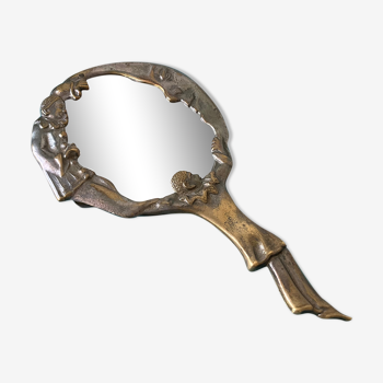 Miroir Pierrot ancien