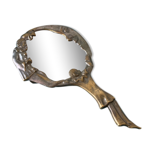 Miroir pierrot ancien
