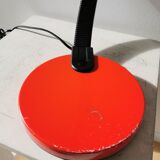 Vintage Red Desk Lamp: Mid-Century Modern Oslo Table Light
