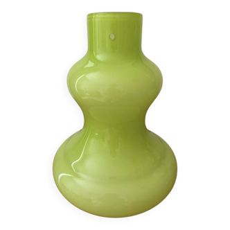 Globe opaline verte Massimo Vignelli