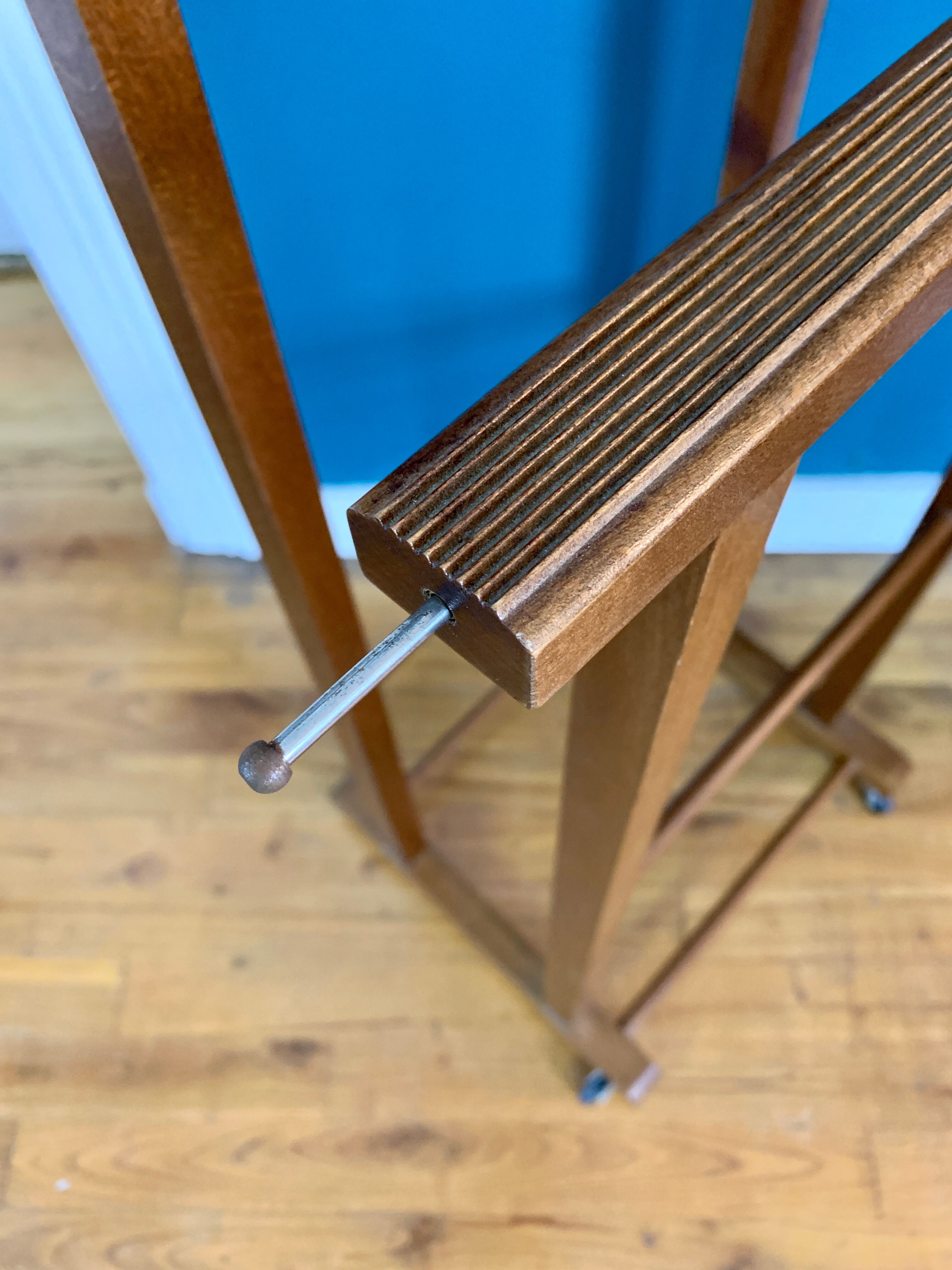 Vintage wooden valet