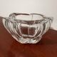 Large antique Daum crystal ashtray
