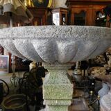 Large fountain stone bird bath