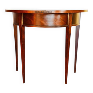 Table console demi-lune