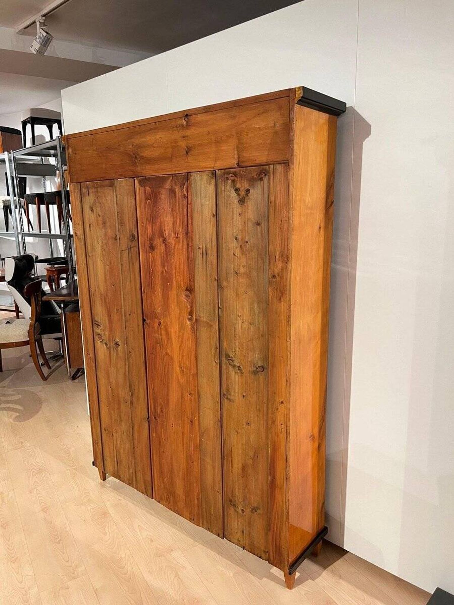 Biedermeier Bookcase, Cherry Veneer, South Germany 1820