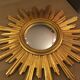 Miroir soleil/sorcière vintage - 59cm