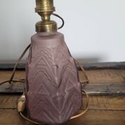 Art Deco lamp base