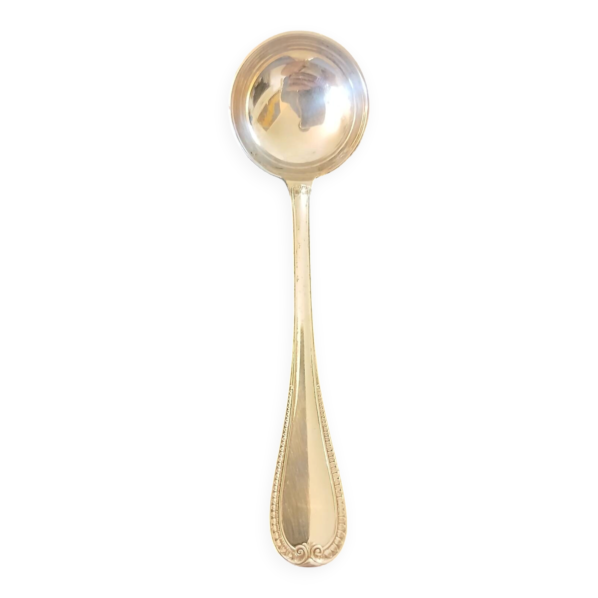Christofle Malmaison cream sauce spoon silver-plated metal