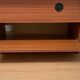 Teak veneer shoe cabinet, 1960s