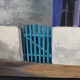 French oil painting, signed CD, 2002