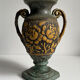 Ceramic amphora vase, mid-20th century