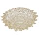 Vintage Italian Seguso "Rostrato" Small Decorative Bowl in Clear Murano Glass
