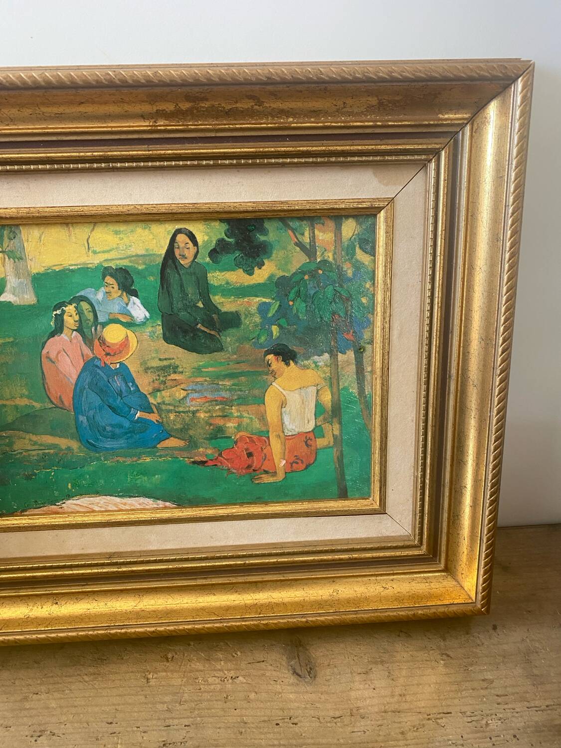 Reproduction parau parau Paul Gauguin