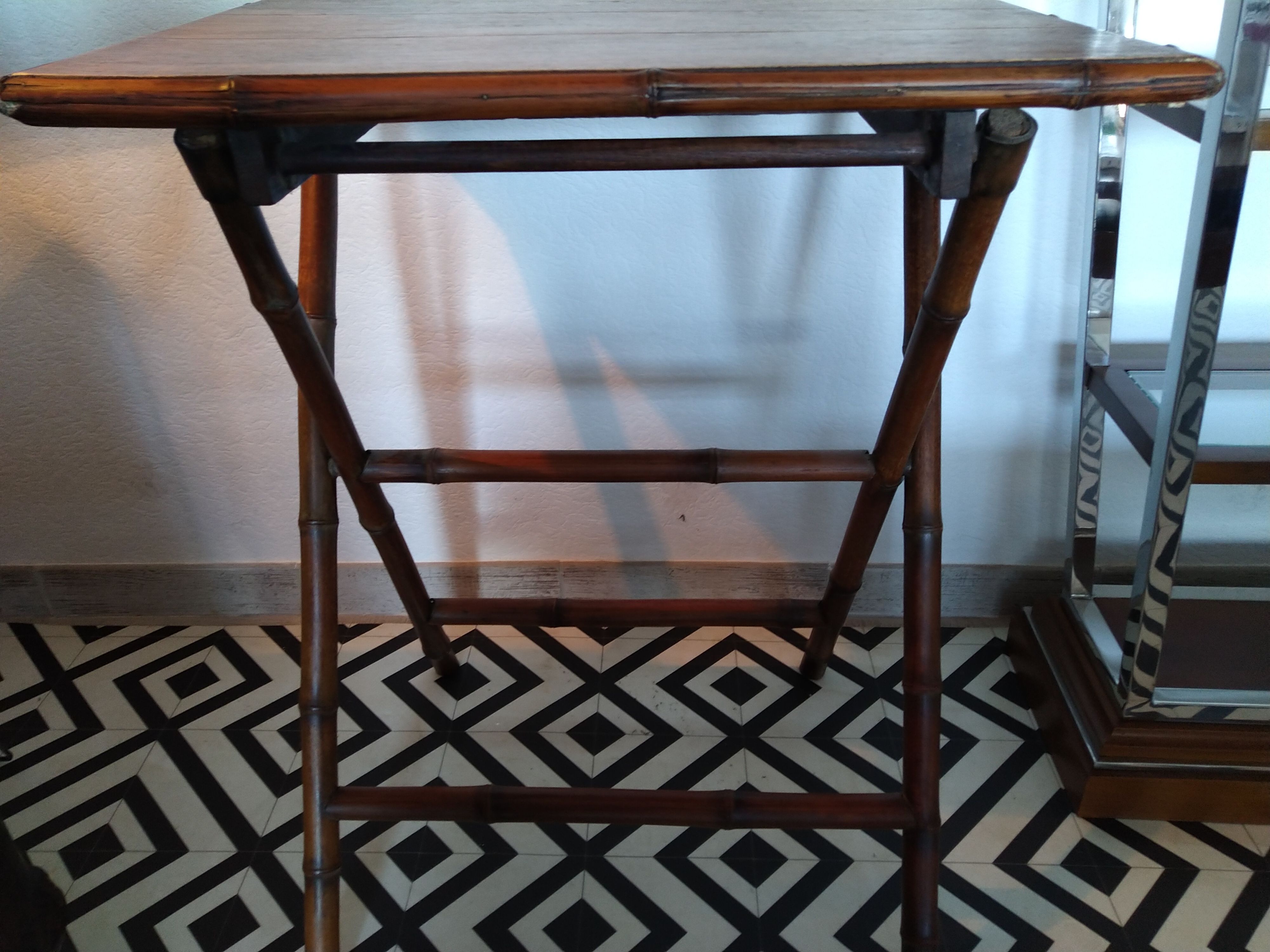 Table bambou bois