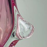 Chambord vase in vintage Murano glass by Fratelli Toso, Italy, 1960s.