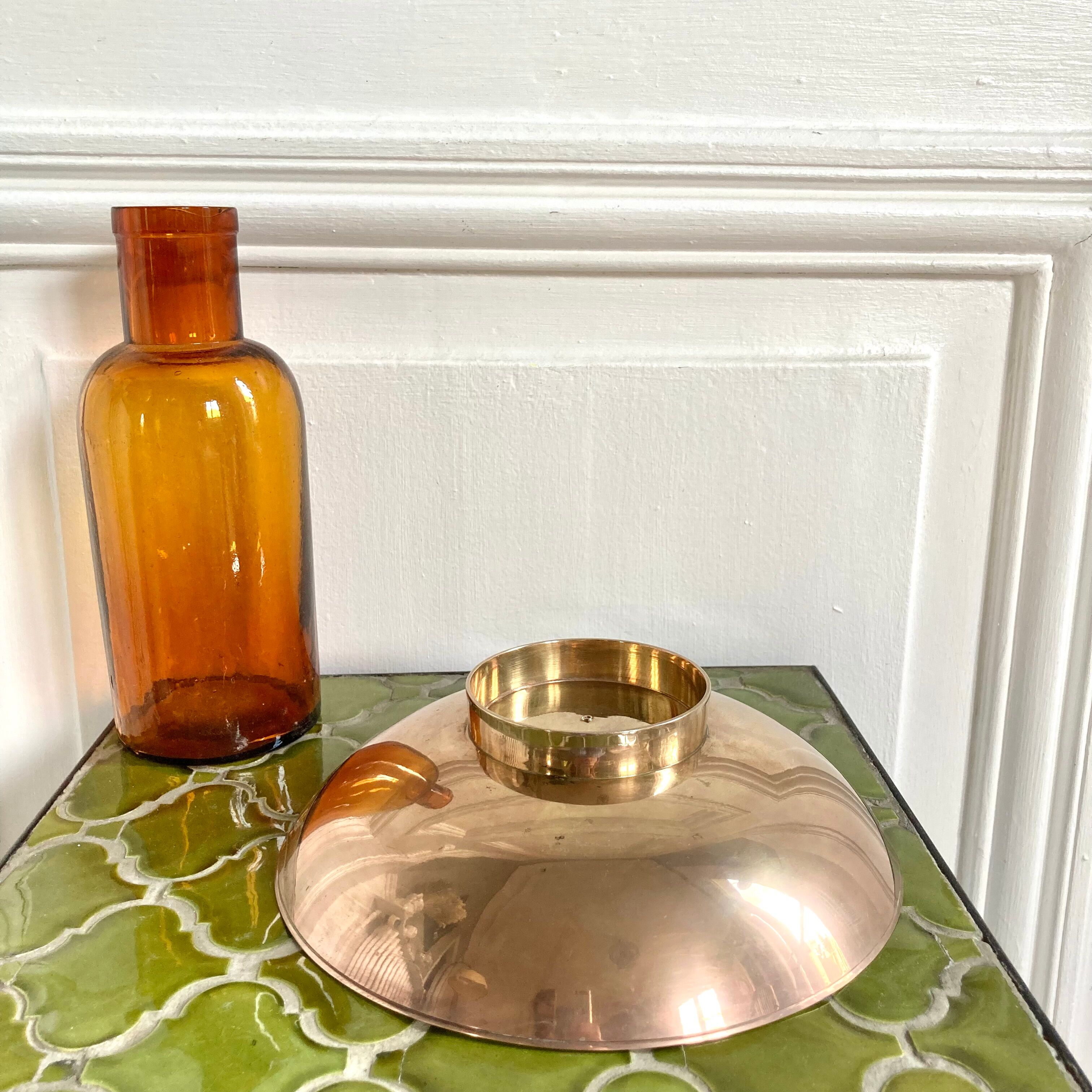 Brass empty pocket cup