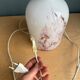 "Symmetrical" table lamp Holmegaard
