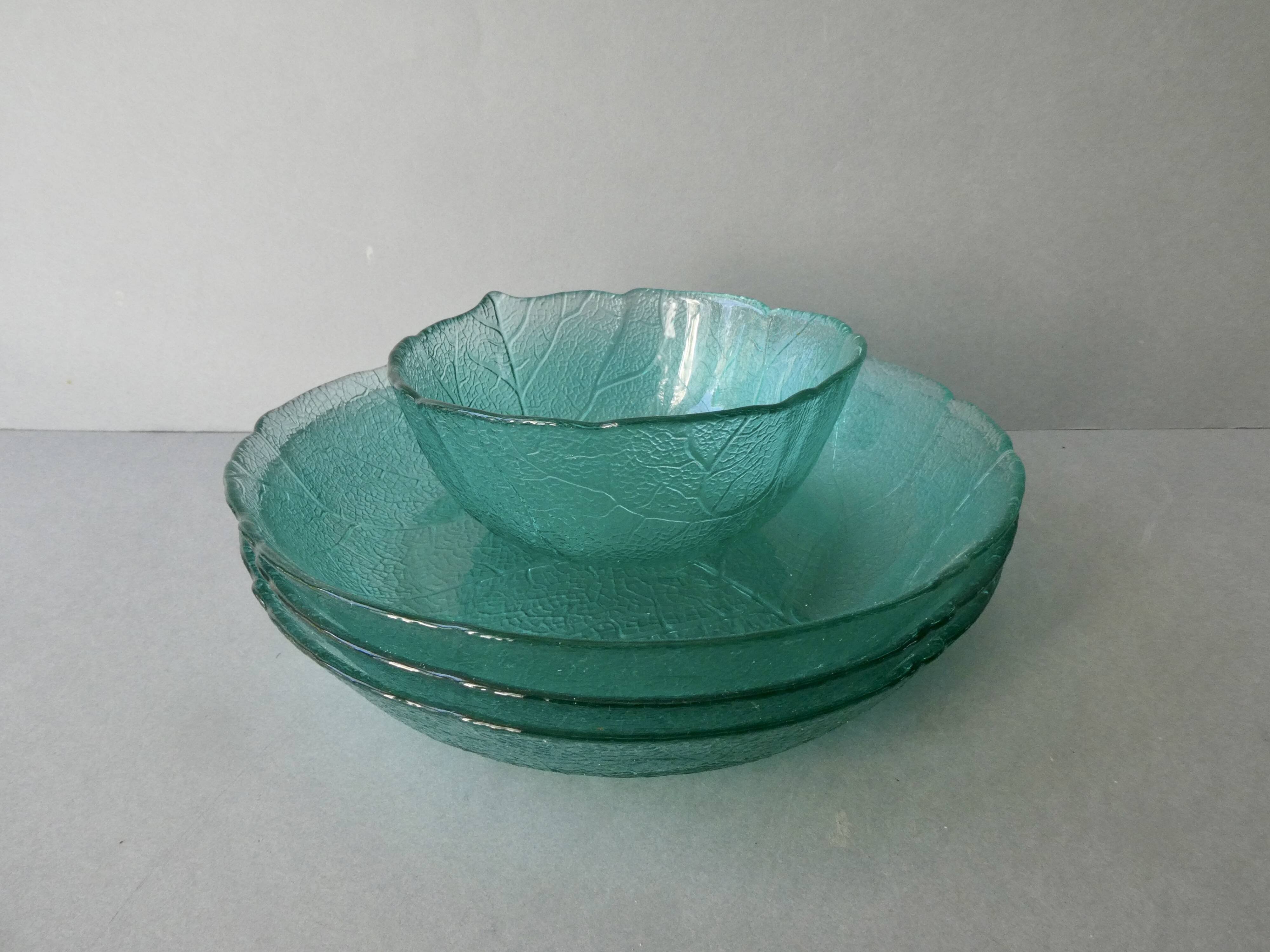 Coupe Mosaïque Guru-Shop Turquoise - Bol Céramique Main 44cm Artisanal Indonésie
