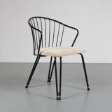 1950s Set of elegant dining chairs