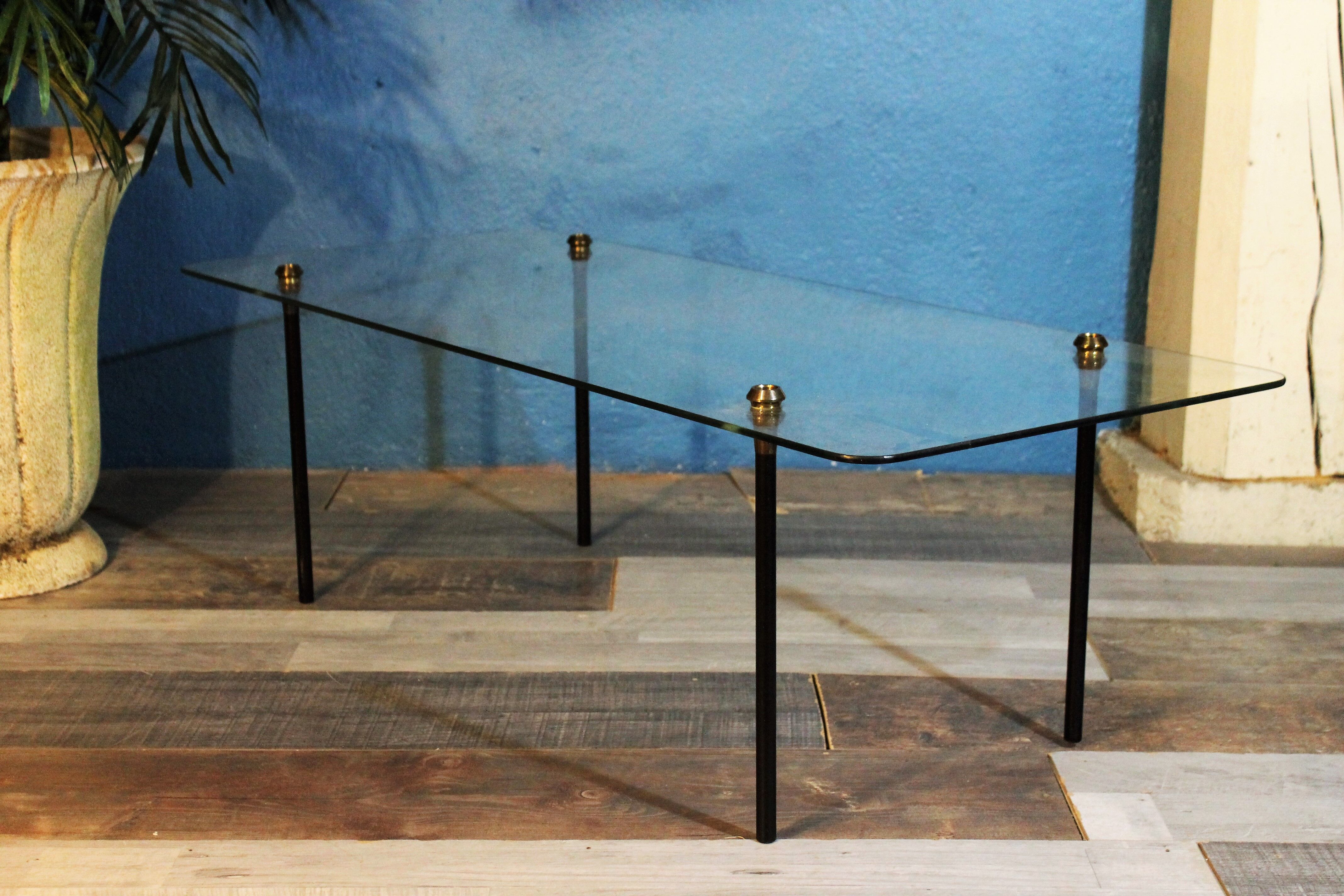 Metal coffee table - 1950s