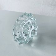 Bougeoir étoilé en cristal