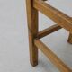 Tabourets de bar vintage en chêne et rotin, années 1970, lot de 4