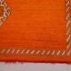 Orange Vintage Moroccan Rug 162 x 232 cm - Berber Wool Rug - Handmade Rug