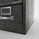 Industrial Steel Chest of Drawers with 20 Drawers