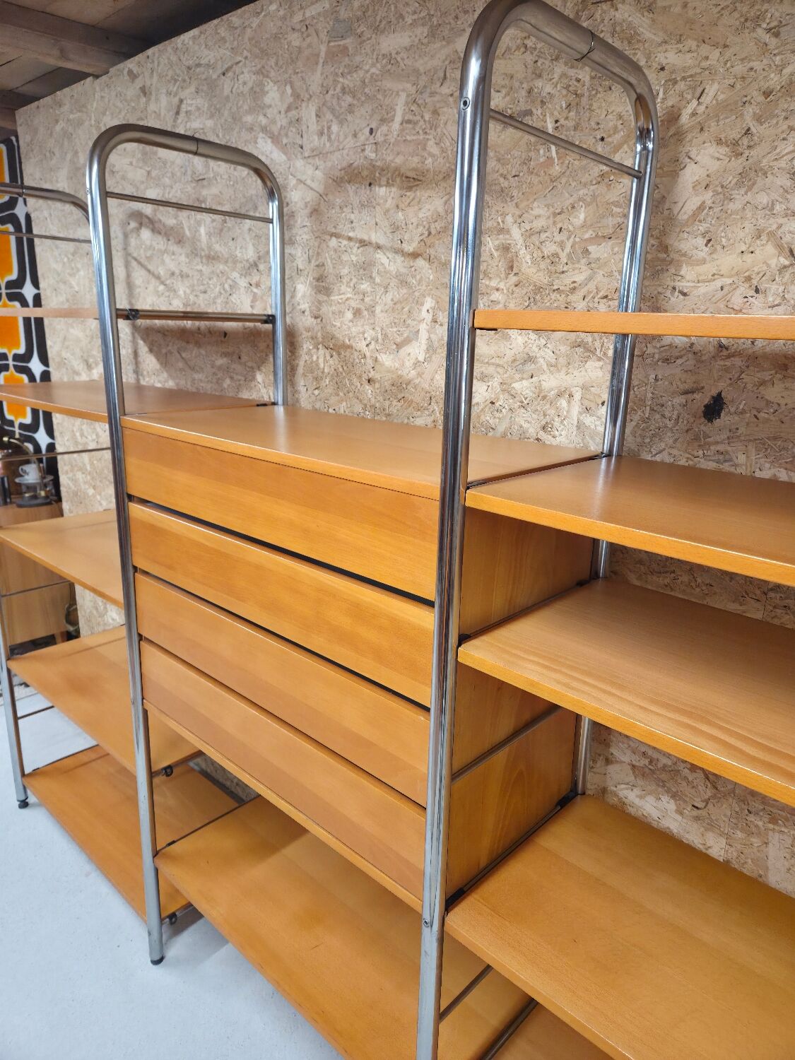 "Ikea shelf Sweden 1980"