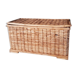 Old bamboo and wicker chest