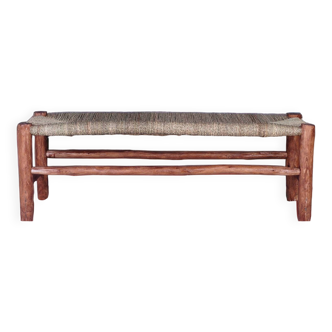 Boho Banc en corde naturel
