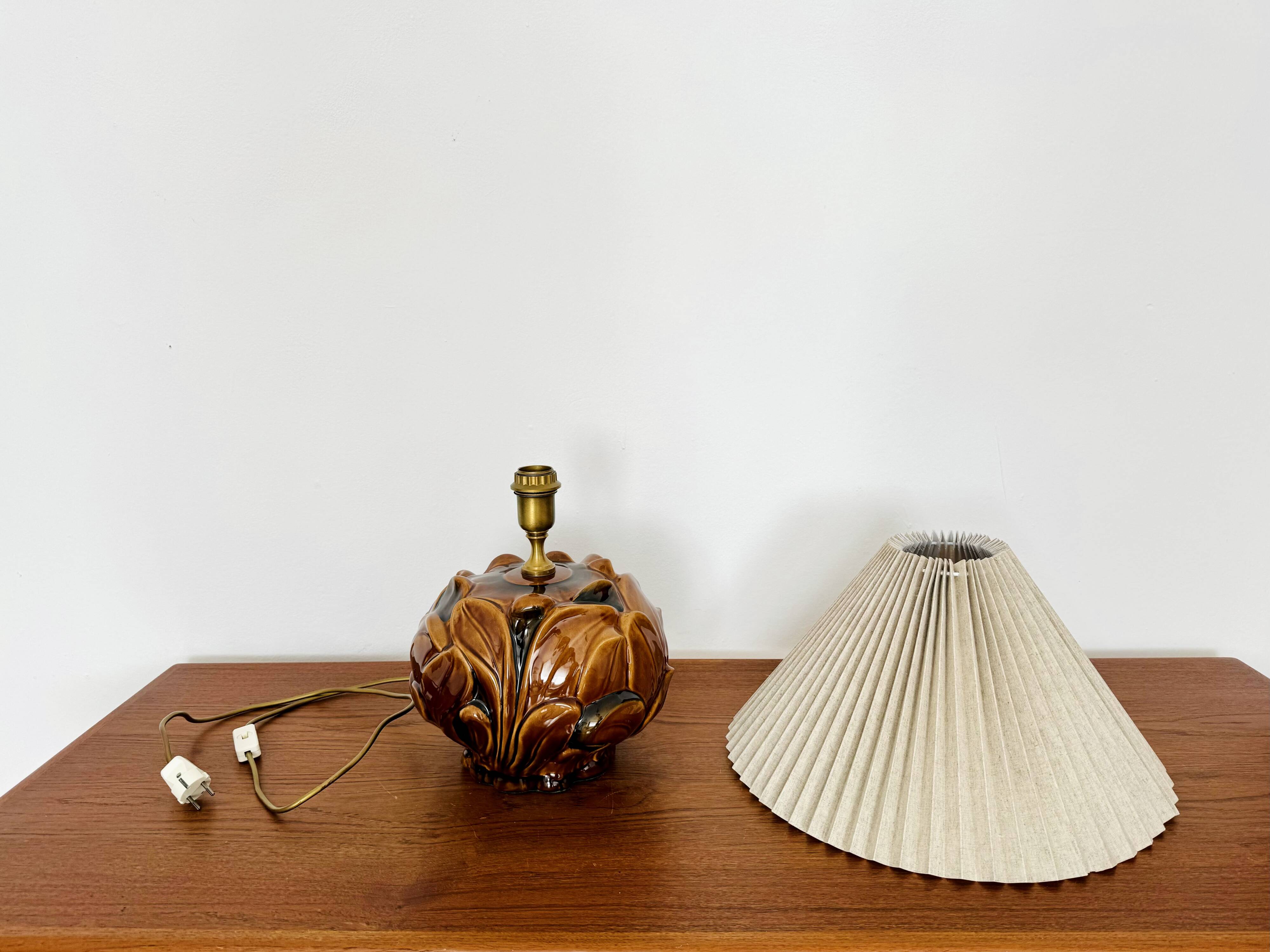 Italian Ceramic Table Lamp