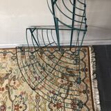 Quarter moon plant door