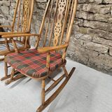 Pair of Windsor Rocking Chairs