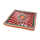 Dessous de plat paille tressée