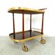 Neoclassical brass drinks  trolley, 1960s