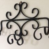 Door coats iron forged 3 hooks