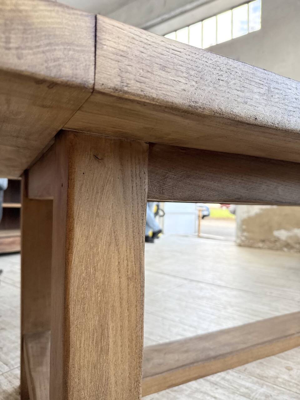 XXL solid oak farmhouse table 3.5m