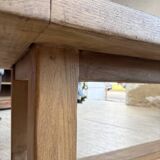 XXL solid oak farmhouse table 3.5m