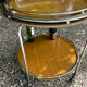 Vintage rolling bar cart from the 60s/70s.