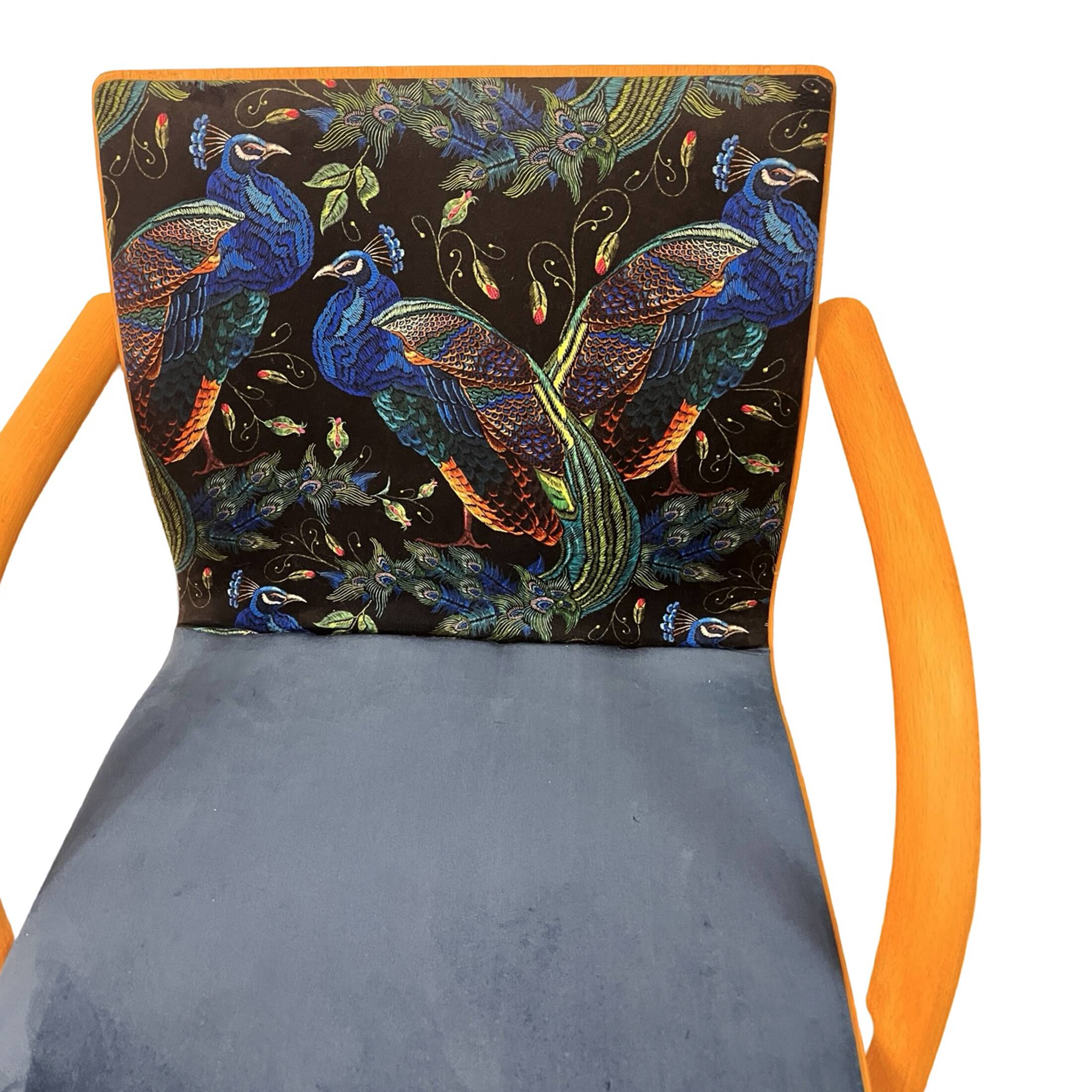 Upholstered chair, type S320, designed by W. Schneider, U. Böhme, Thonet, Germany, 1984