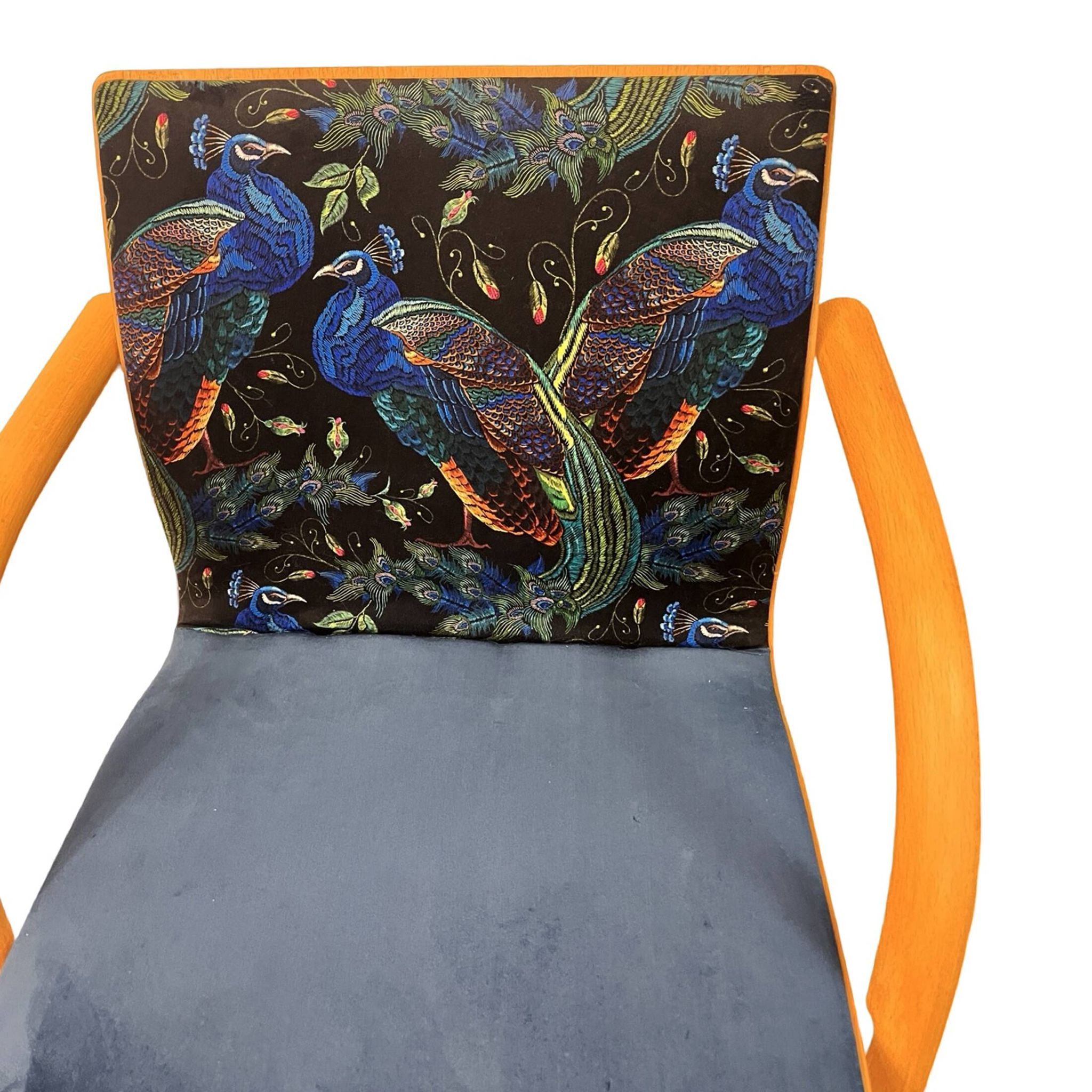 Upholstered chair, type S320, designed by W. Schneider, U. Böhme, Thonet, Germany, 1984