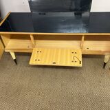 Vintage dressing table from the 50s in birch wood